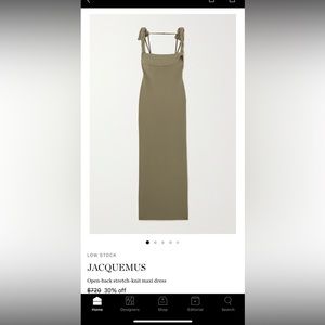 Jacquemus La Robe Malle Alca